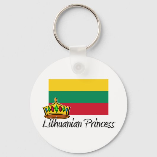 Litouwse prinses sleutelhanger (Voorkant)