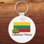 Litouwse prinses sleutelhanger (Voorkant)
