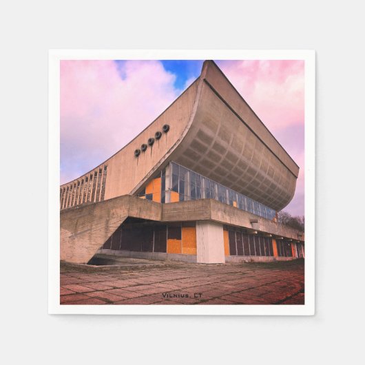 Litouwse Sovjet-architectuur - Vilnius Paleis Servet (Voorkant)