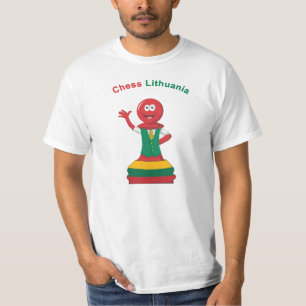 Litouwse vlag Auteursrecht Tony Sullivan T-Shi T-shirt