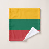 Litouwse vlag bad handdoek (Wasdoekje)