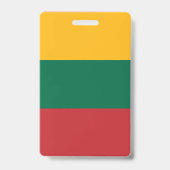 Litouwse vlag badge (Achterkant)