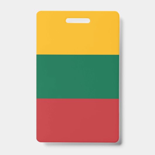Litouwse vlag badge (Voorzijde)