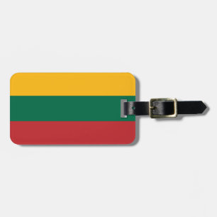 Litouwse vlag bagagelabel