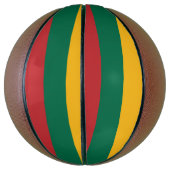 Litouwse vlag basketbal (Verticaal)
