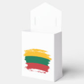 Litouwse vlag bedankdoosjes (Geopend)