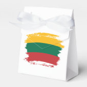 Litouwse vlag bedankdoosjes (Voorkant Zijde)