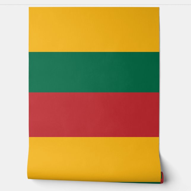 Litouwse vlag behang (Afrollen)