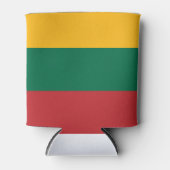 Litouwse vlag blikjeskoeler (Voorkant)