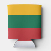 Litouwse vlag blikjeskoeler (Achterkant)