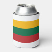 Litouwse vlag blikjeskoeler (Blikje Voorkant)