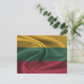 Litouwse vlag briefkaart (Staand voorkant)