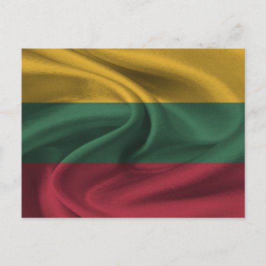 Litouwse vlag briefkaart (Voorkant)