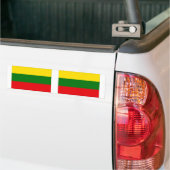 Litouwse vlag bumpersticker (Op Truck)