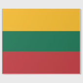 Litouwse vlag cadeaupapier (Vlak)