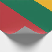 Litouwse vlag cadeaupapier (Hoek)