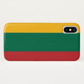 Litouwse vlag Case-Mate iPhone case (Achterkant (horizontaal))