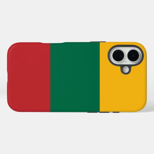 Litouwse vlag Case-Mate iPhone case (Achterkant (horizontaal))