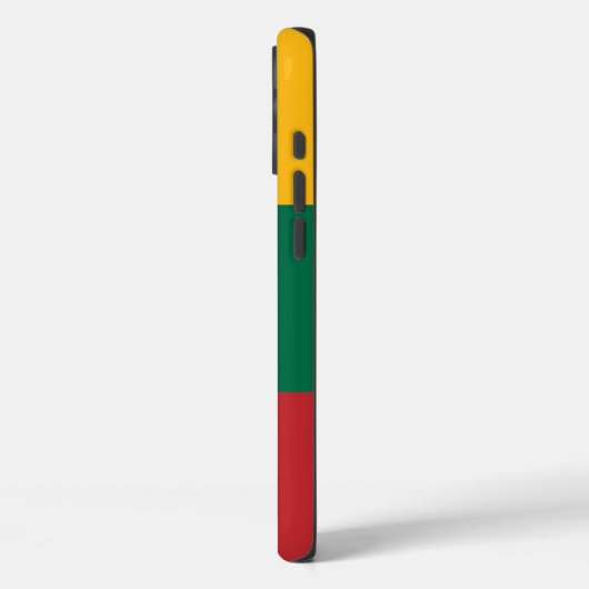 Litouwse vlag Case-Mate iPhone case (Achterkant / Links)