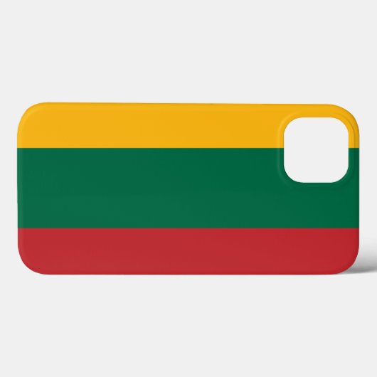Litouwse vlag Case-Mate iPhone case (Achterkant (horizontaal))
