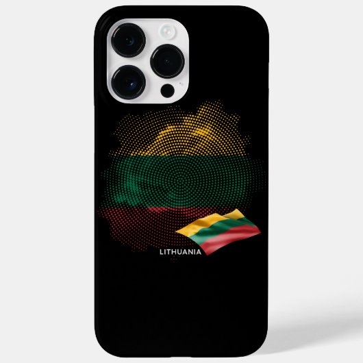 Litouwse vlag Case-Mate iPhone case (Achterkant)