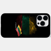 Litouwse vlag Case-Mate iPhone case (Achterkant (horizontaal))