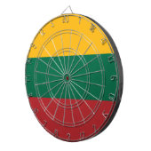 Litouwse vlag dartbord (Voorkant Rechts)