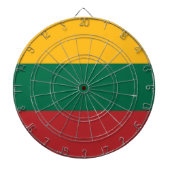 Litouwse vlag dartbord (Voorkant)