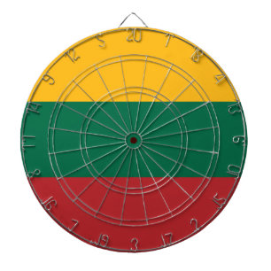 Litouwse vlag dartbord