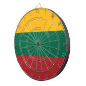 Litouwse vlag dartbord (Voorkant Rechts)