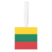 Litouwse vlag decoratie (Voorkant)