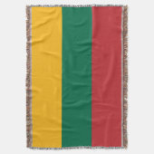 Litouwse vlag deken (Voorkant Verticaal)