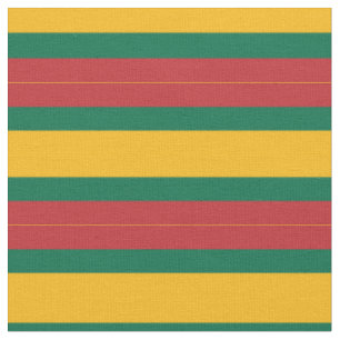 Litouwse vlag en Litouwen Trendy Fabric/mode Stof