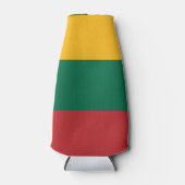 Litouwse vlag flesjeskoeler (Voorkant)