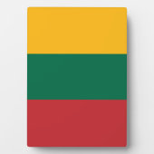 Litouwse vlag fotoplaat (voorkant)