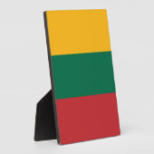Litouwse vlag fotoplaat (Zijkant)