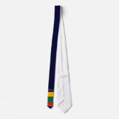 Litouwse vlag Gepersonaliseerd Stropdas (Achterkant)