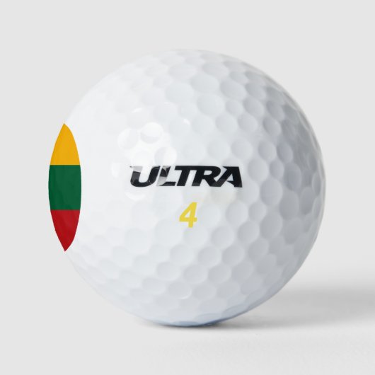 Litouwse vlag golfballen (Logo)