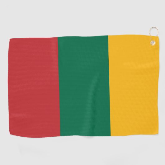 Litouwse vlag golfhanddoek (Horizontaal)