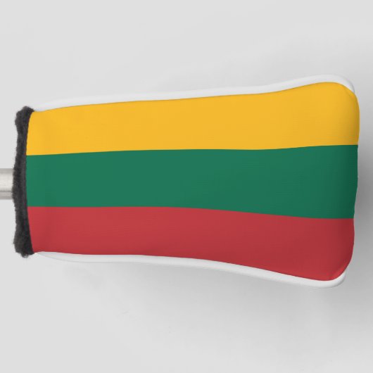 Litouwse vlag golfheadcover (Voorkant)