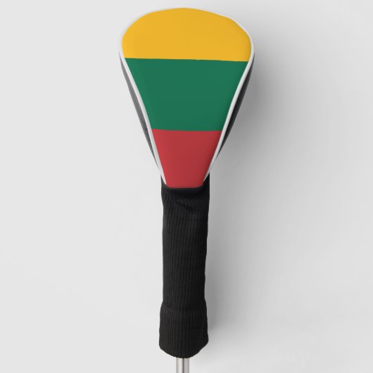 Litouwse vlag golfheadcover (Voorkant)