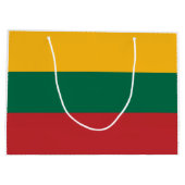Litouwse vlag groot cadeauzakje (Achterkant)