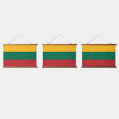 Litouwse vlag hangend wandkleed (Driedubbel)