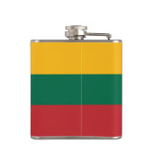 Litouwse vlag heupfles (Achterkant)