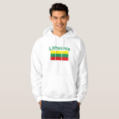 Litouwse vlag hoodie (Voorkant volledig)
