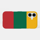 Litouwse vlag iPhone 16 hoesje (Achterkant horizontaal)