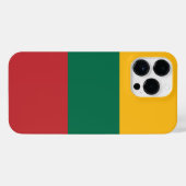 Litouwse vlag iPhone hoesje (Achterkant horizontaal)