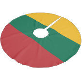 Litouwse vlag kerstboom rok (Gekanteld)