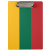Litouwse vlag klembord (Voorkant)