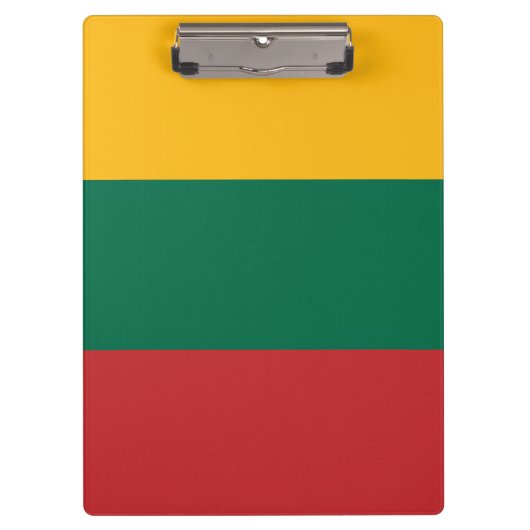 Litouwse vlag klembord (Voorkant)